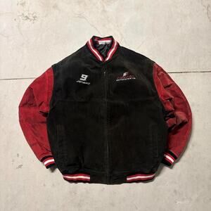 Evernham Leather/Suede Winners Circle Kasey Kahne Nascar Dodge Jacket Size XL